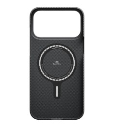 Накладка Pitaka Ultra-Slim Case Twill Apple iPhone 17 Pro (Black / Grey)