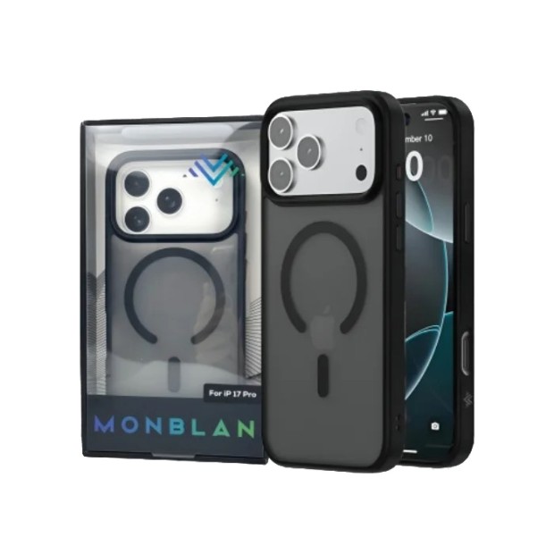 Накладка Monblan Magnetic Matte Magsafe Apple iPhone 17 Pro (Black)