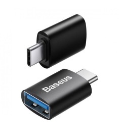 Переходник OTG Baseus USB to Type-C 3.1 CATOTG-01 (Чёрный)