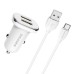 Borofone BZ12 Power Adapter + Type-C Cable (White)
