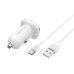 Borofone BZ12 Power Adapter + Type-C Cable (White)