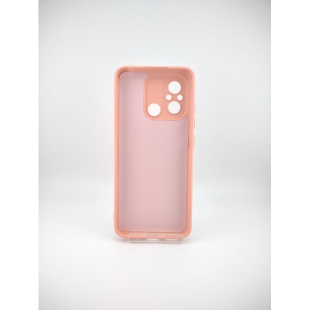 Силікон оригінальний Xiaomi Redmi 12C  /  11A (ShutCam) (Блідо-рожевий)