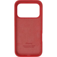 Силіконовий оригінальний чохол круглої форми для Apple iPhone 17 Pro (05) Product RED.