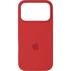 Силіконовий оригінальний чохол круглої форми для Apple iPhone 17 Pro (05) Product RED.