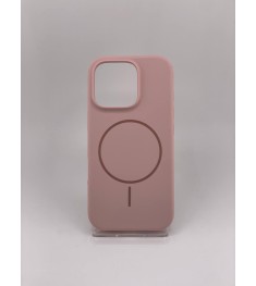 Чехол Original Round Case with MagSafe Apple iPhone 16 Pro (08) Pink Sand Чехол Original Round Case with MagSafe Apple iPhone 16 Pro (08) Pink Sand