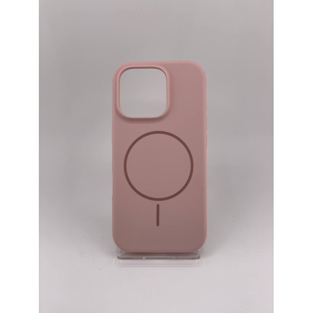 Чехол Original Round Case with MagSafe Apple iPhone 16 Pro (08) Pink Sand Чехол Original Round Case with MagSafe Apple iPhone 16 Pro (08) Pink Sand