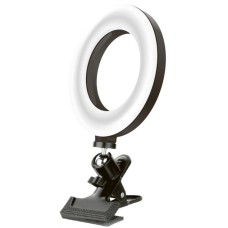 Набір для зйомки LED-лампа ACCLAB LR050 на прищіпці (Чорний) MD