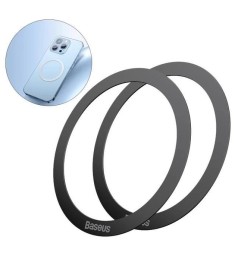 Кольцо-держатель Baseus Magsafe Halo Series (2шт/уп) (Black) PCCH000012 Кольцо-держатель Baseus Magsafe Halo Series (2шт/уп) (Black) PCCH000012