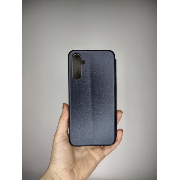 Чохол-книжка Оригінал Samsung Galaxy A24 (Темно-синій)
