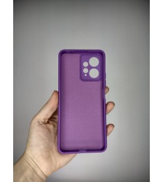 Силикон Original 360 Case Xiaomi Redmi Note 12 4G (ShutCam) (Сиреневый)