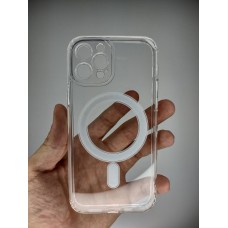 Чохол Clear Case з MagSafe для Apple iPhone 12 Pro (Прозорий)