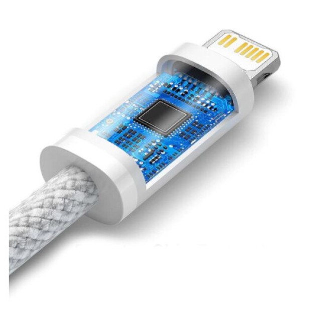 USB-кабель Baseus Dynamic Series 20W (2m) (Type-C to Lightning) (Белый) CALD000102