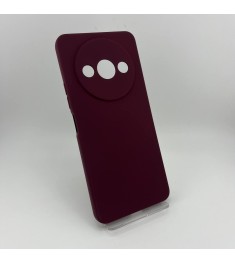Силикон Original Xiaomi Redmi A3 (ShutCam) (Бордовый)