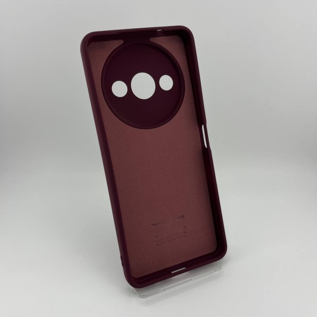 Силикон Original Xiaomi Redmi A3 (ShutCam) (Бордовый)