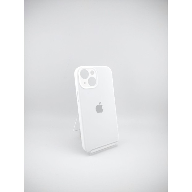 Білий Силіконовий Чохол Original RoundCam для Apple iPhone 13 mini (06)