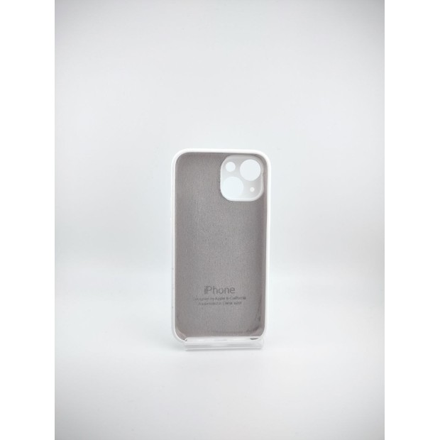 Білий Силіконовий Чохол Original RoundCam для Apple iPhone 13 mini (06)