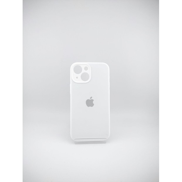 Білий Силіконовий Чохол Original RoundCam для Apple iPhone 13 mini (06)