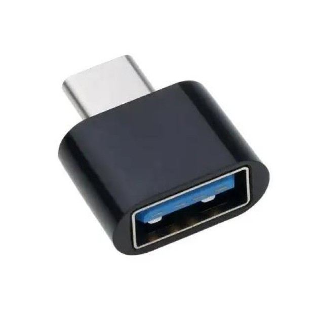 Rivex OTG adapter (USB - Type-C) (Tech pack) (Black)