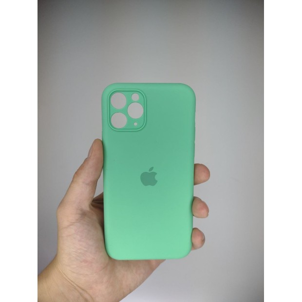 Силикон Original RoundCam Case Apple iPhone 11 Pro (49) Aquamarine