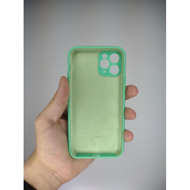Силикон Original RoundCam Case Apple iPhone 11 Pro (49) Aquamarine