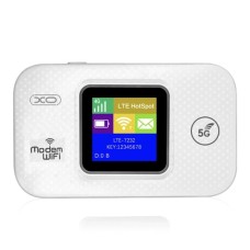 Wi-Fi-модем XO TX02 4G LTE аккумуляторный с роутером 150mbps 3000mAh (Белый), Харьков, Киев, Украинга