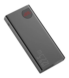 PowerBank Baseus Adaman Metal 20000mAh QC+PD22.5W (Чорний)