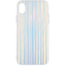 Силіконовий чохол Ice Abstractions Case для Apple iPhone XR (Stripes)