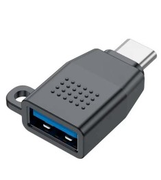 OTG-перехідник Budi M8J151 (DC151B) (USB3.0 - Type-C) (Чорний) U