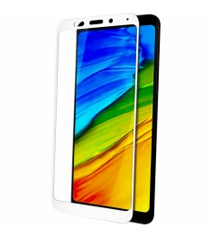 Захисне скло 5D Standard для Xiaomi Redmi 5 Plus Білий