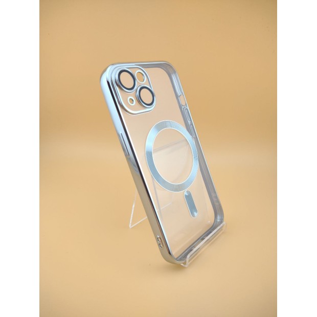 Case UMKU Shining with MagSafe Apple iPhone 15 (Silver)