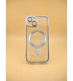Case UMKU Shining with MagSafe Apple iPhone 15 (Silver)