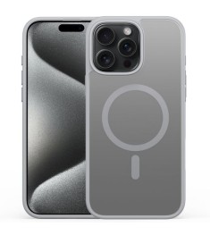 Силіконовий чохол Alabay Cloud Matte Apple iPhone 16 Pro Max (Сірий)