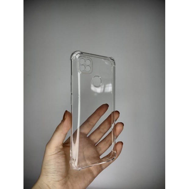 Силикон 6D Xiaomi Redmi 9C / 10A (ShutCam) (Прозрачный)