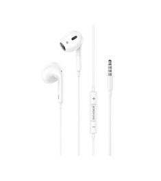 Wired earphones headset Borofone BM30 Max (Type-C) (White)