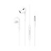 Wired earphones headset Borofone BM30 Max (Type-C) (White)