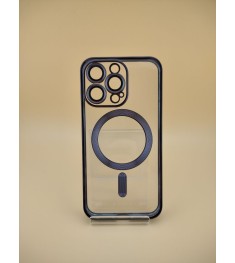 Чохол UMKU Shining з MagSafe для Apple iPhone 13 Pro (Чорний) (Знижка) (Категорі..