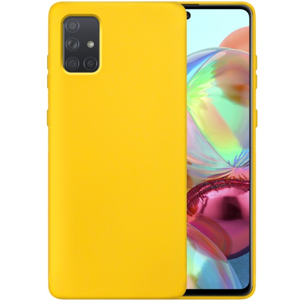 Силіконовий Original 360 Чохол Samsung Galaxy A71 (Жовтий)