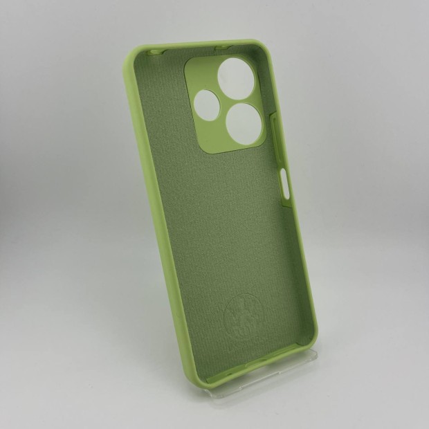 Силіконовий чохол Original Xiaomi Redmi 13 4G  /  Poco M6 4G (ShutCam) (фісташковий)