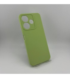 Силіконовий чохол Original Xiaomi Redmi 13 4G  /  Poco M6 4G (ShutCam) (фісташко..
