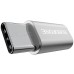 OTG-переходник Borofone BV4 (MicroUSB - Type-C) (Стальной)