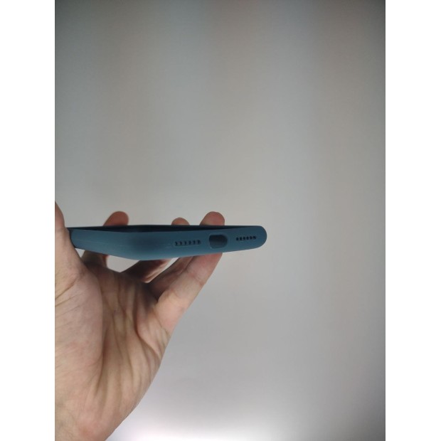Силіконовий оригінальний чохол RoundCam для Apple iPhone XR (39) Космос Синій
