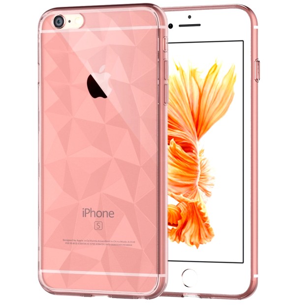 Силикон Prism Case Apple iPhone 6 / 6s (розовый)