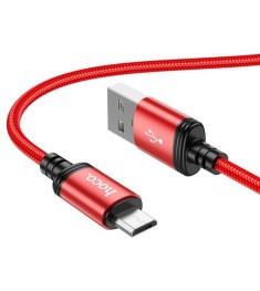 USB-кабель Hoco X89 PD 2.4A (1m) (MicroUSB) (Красный)