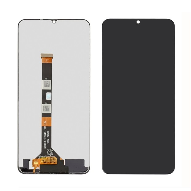 Дисплей для Realme Note 50 з чорним тачскрином