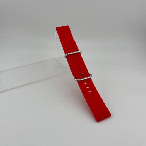 Strap for smartwatches universal Ocean Band 22mm (Red)