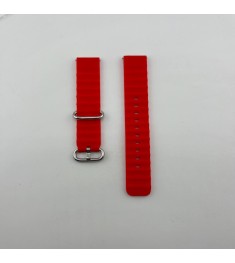 Strap for smartwatches universal Ocean Band 22mm (Red)