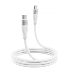 USB-кабель Proove Soft Silicone 60W (1m) (Type-C to Type-C) (White)