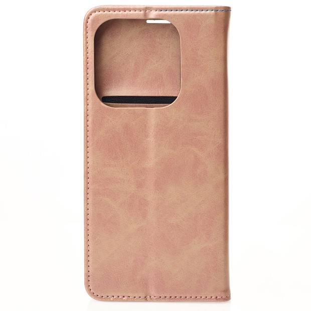 Чохол-книжка Leather Elegant Xiaomi Redmi Note 14 5G (Бронзовий)