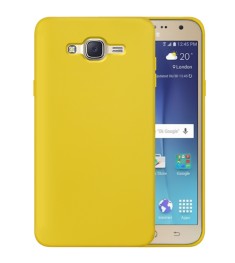 Силіконовий Original 360 чохол для Samsung Galaxy J7 (2015) J700 (Жовтий)