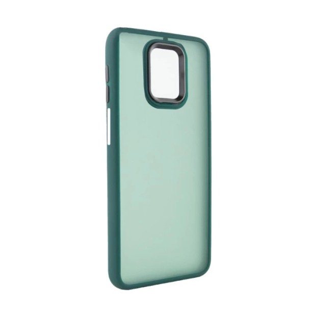 Чохол Totu Gingle Series для Xiaomi Redmi Note 9S  /  Note 9 Pro  /  Note 9 Pro Max (Темно-зелений)